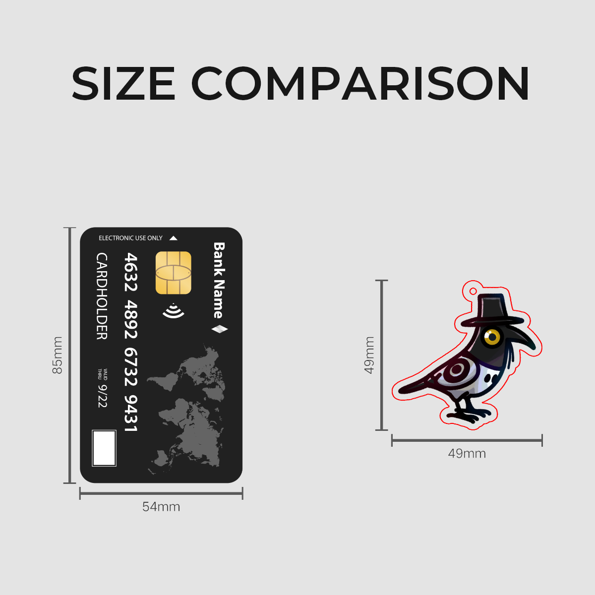 Kpop Demon Hunter  - Sussie 'Bird' Keychain