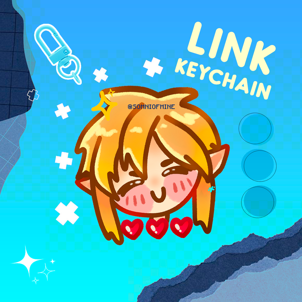 Link - Clear Acrylic Keychains